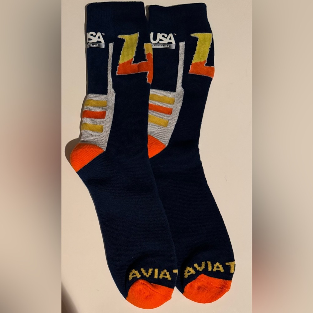 Las Vegas Aviator Socks Baseball Souvenir LV New Minor League Baseball Team